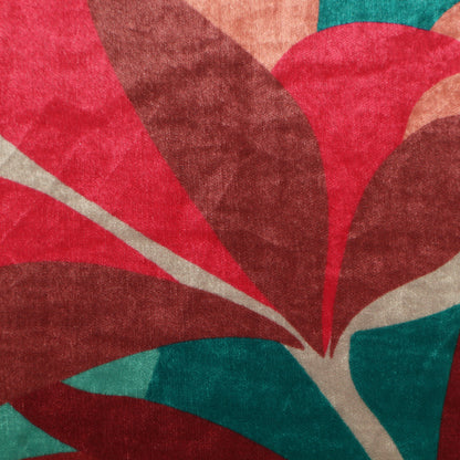 Floral Velvet Print Fabric