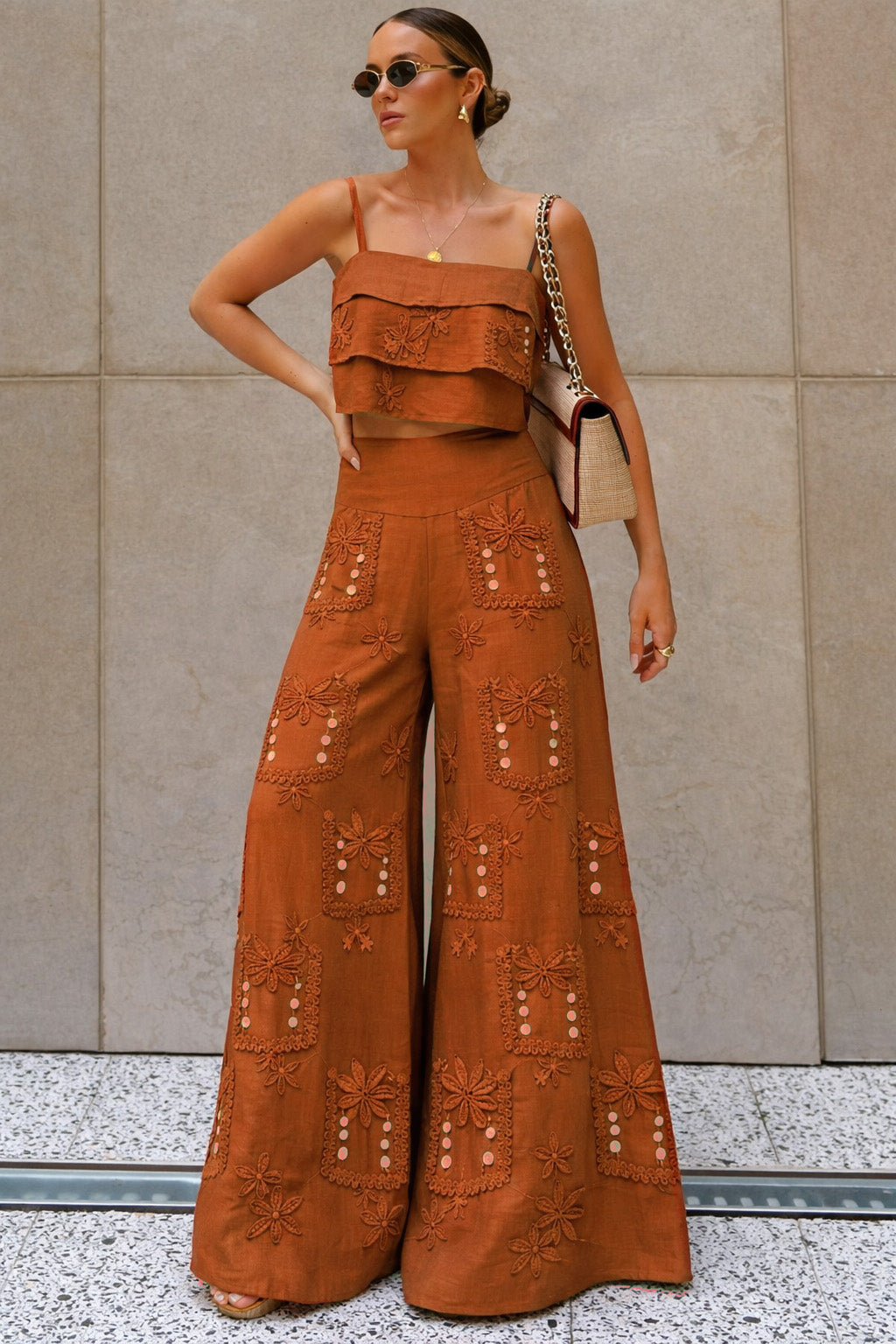 Chanderi Embroidery Fabric