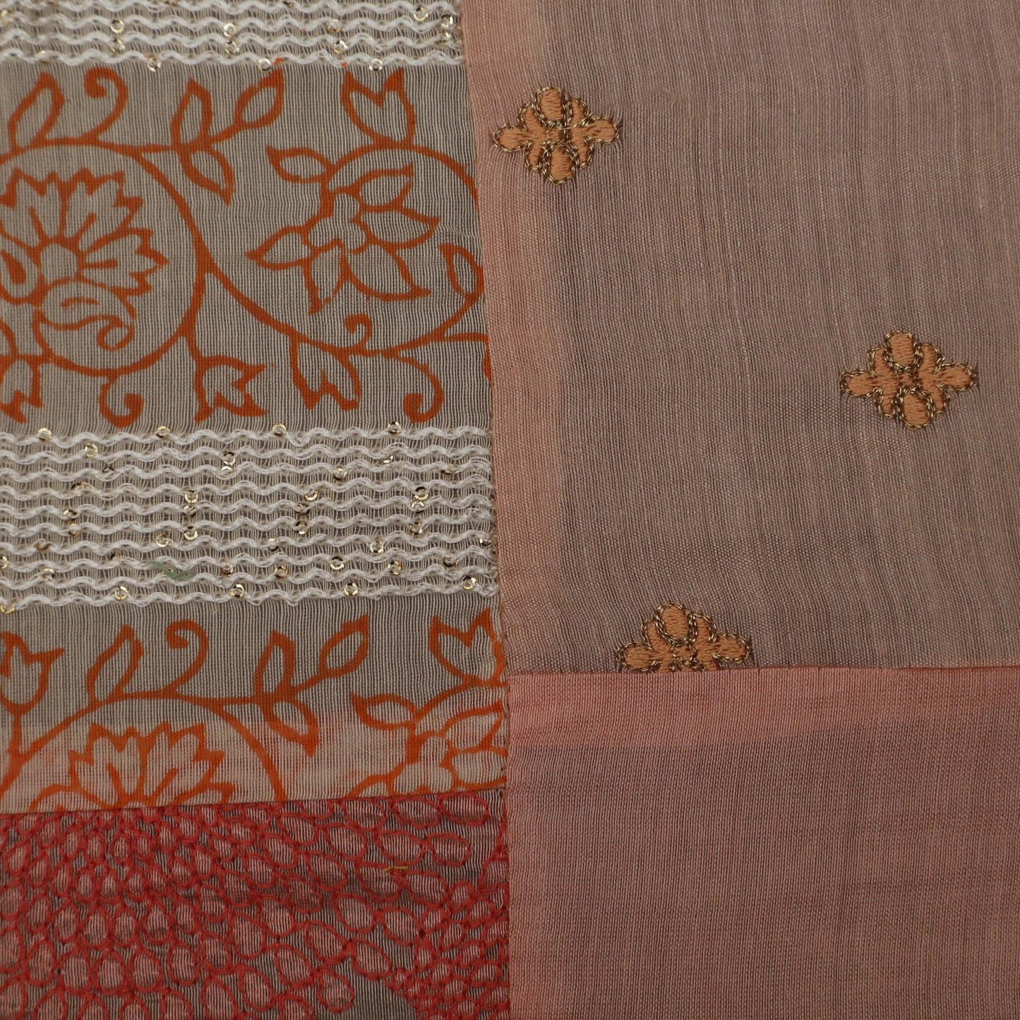 Multi Colored Mix Fabric