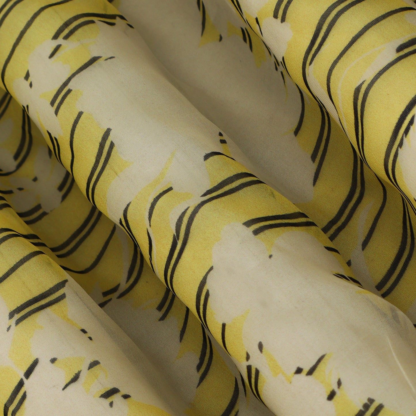 Multicolor Organza Print Fabric