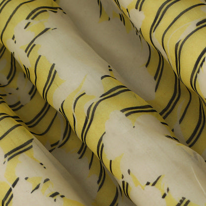 Multicolor Organza Print Fabric