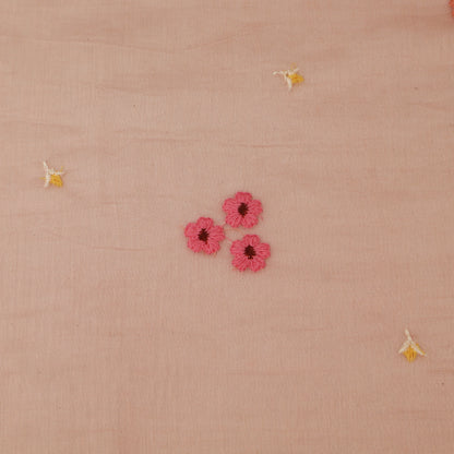 Chanderi Embroidery Fabric