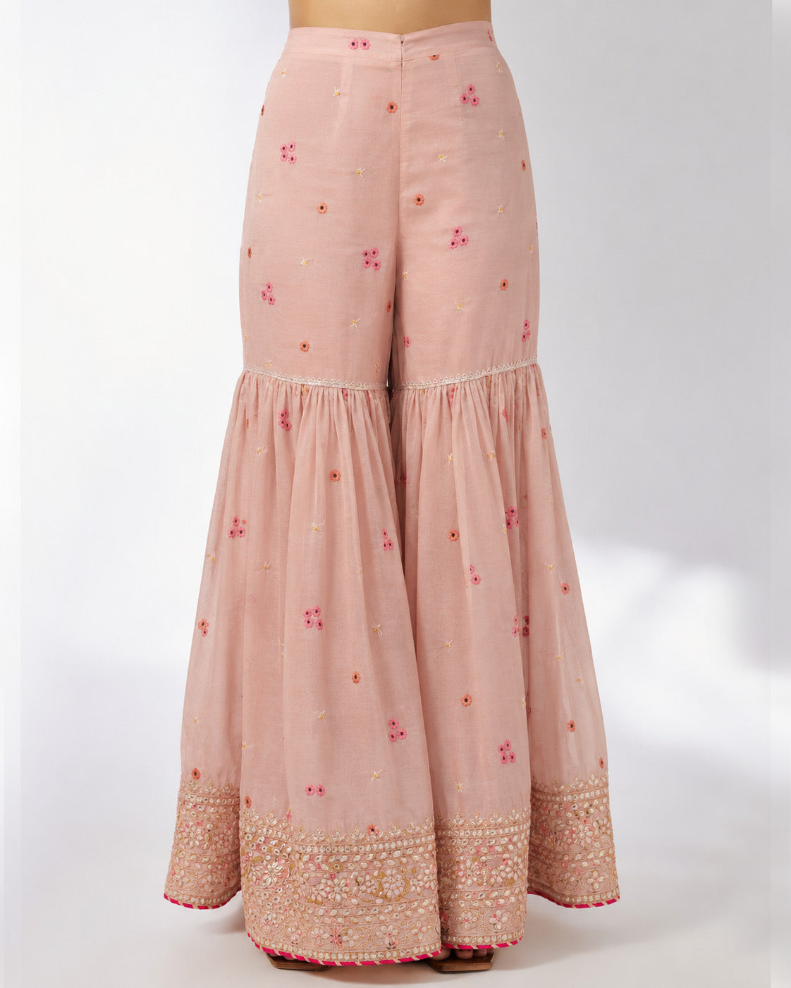 Chanderi Embroidery Fabric