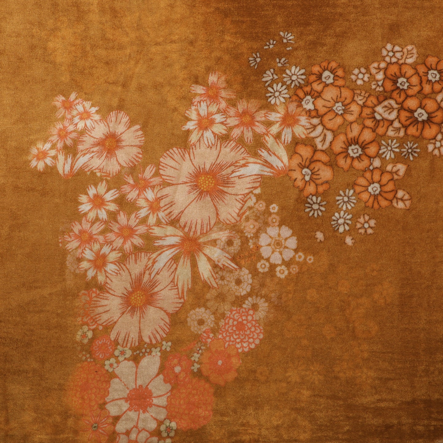 Floral Velvet Print Fabric