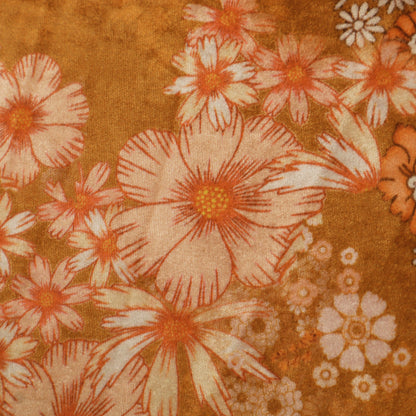Floral Velvet Print Fabric
