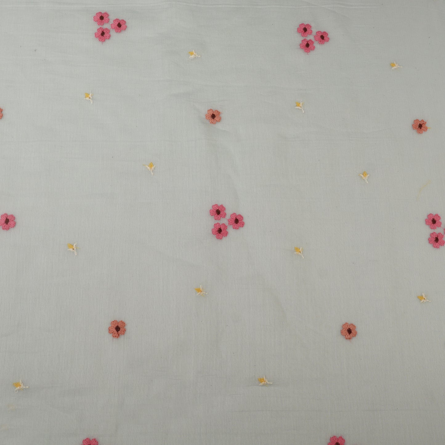 Chanderi Embroidery Fabric