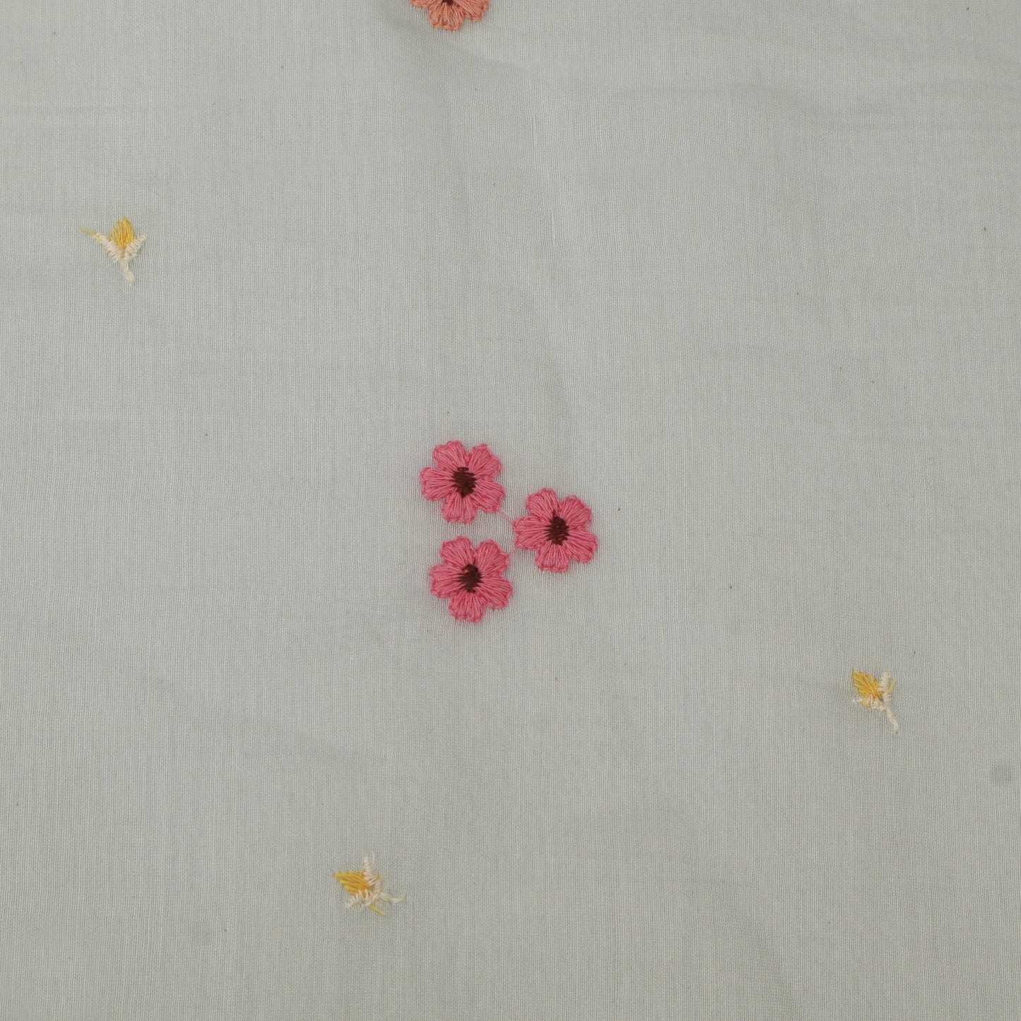 Chanderi Embroidery Fabric