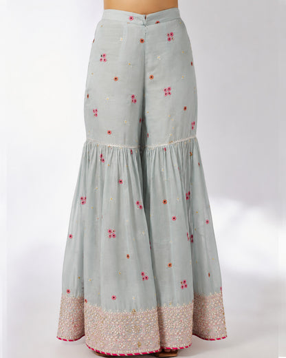 Chanderi Embroidery Fabric