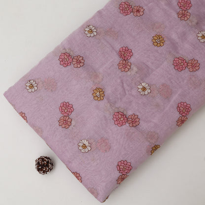 Chanderi Embroidery Fabric