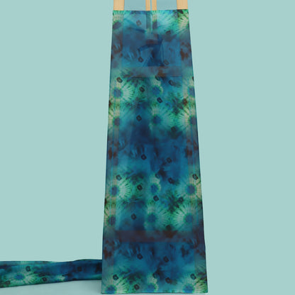 Multicolor Organza Print Fabric