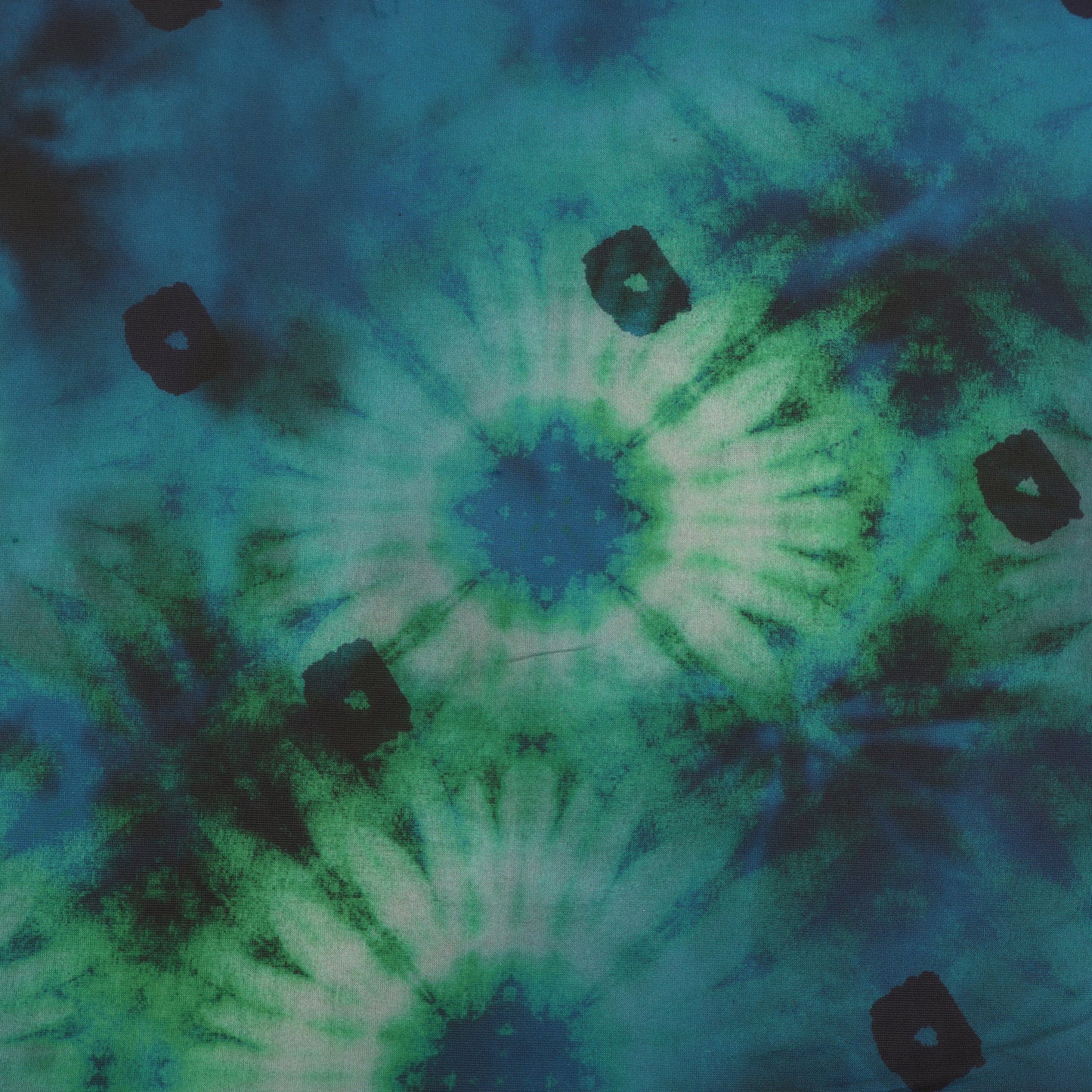 Multicolor Organza Print Fabric