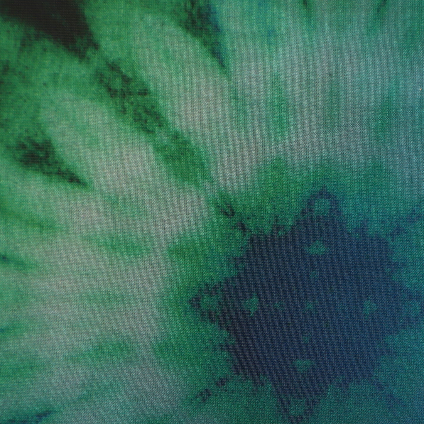 Multicolor Organza Print Fabric