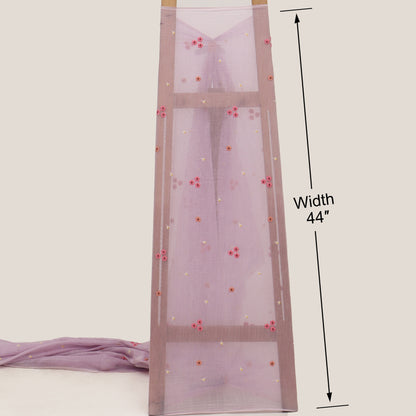 Chanderi Embroidery Fabric