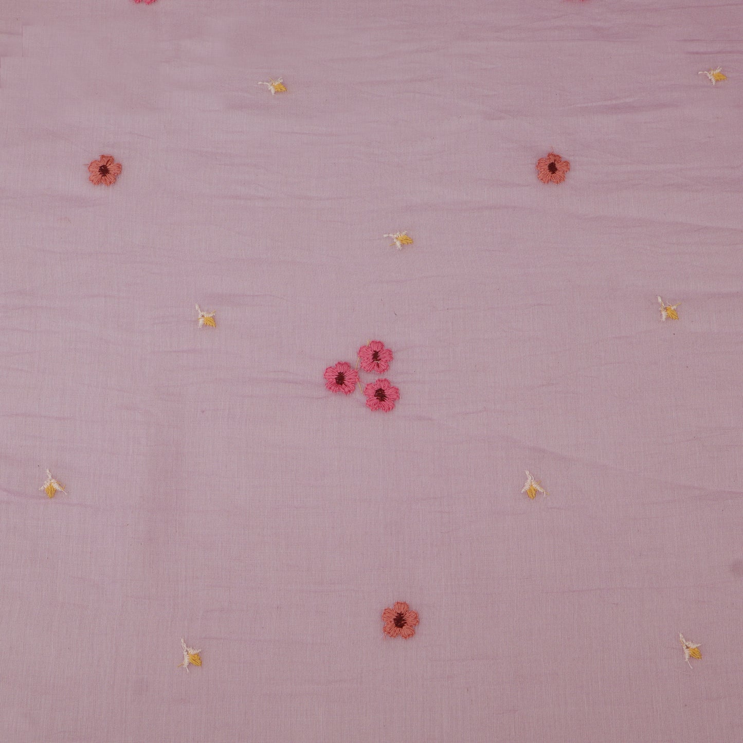 Chanderi Embroidery Fabric