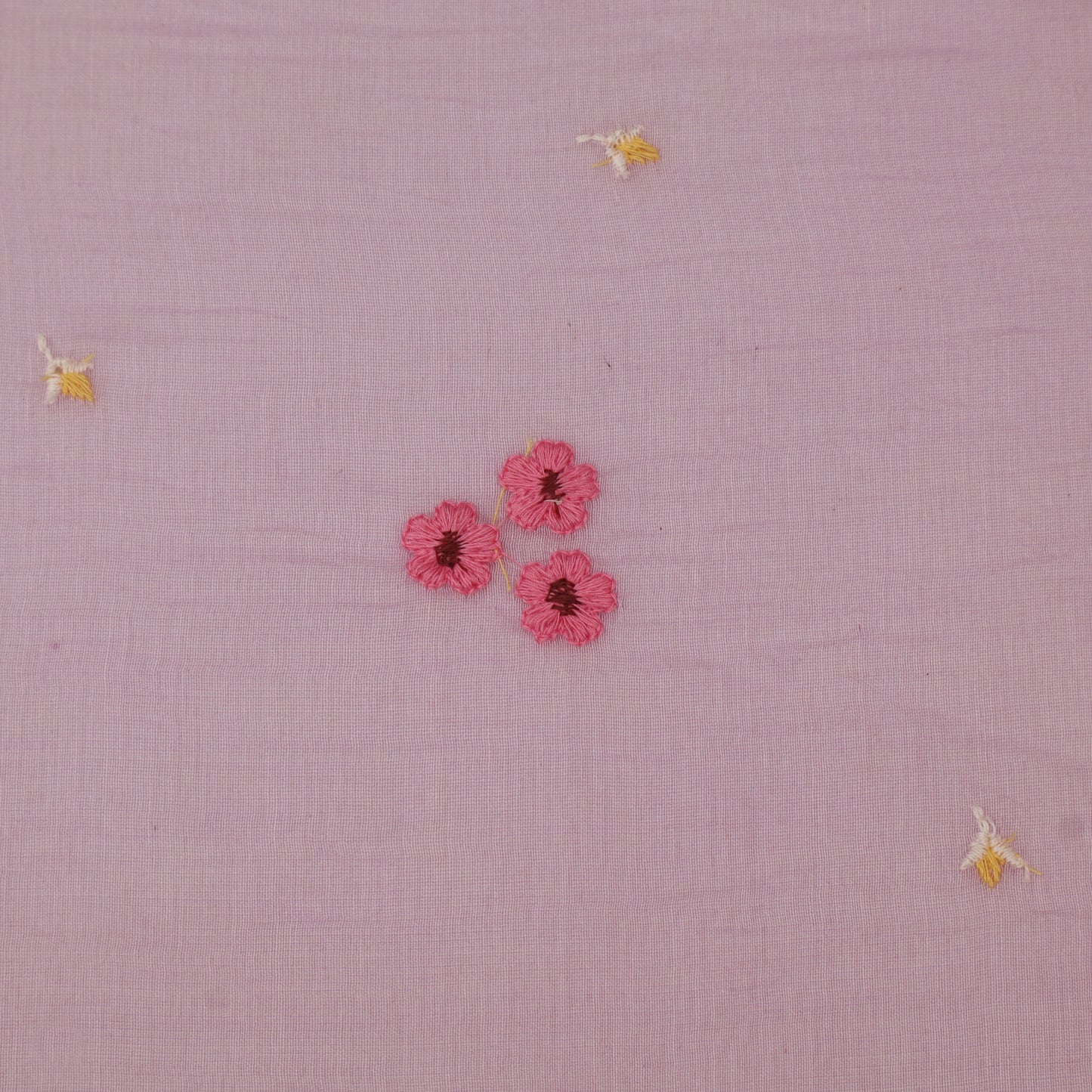 Chanderi Embroidery Fabric