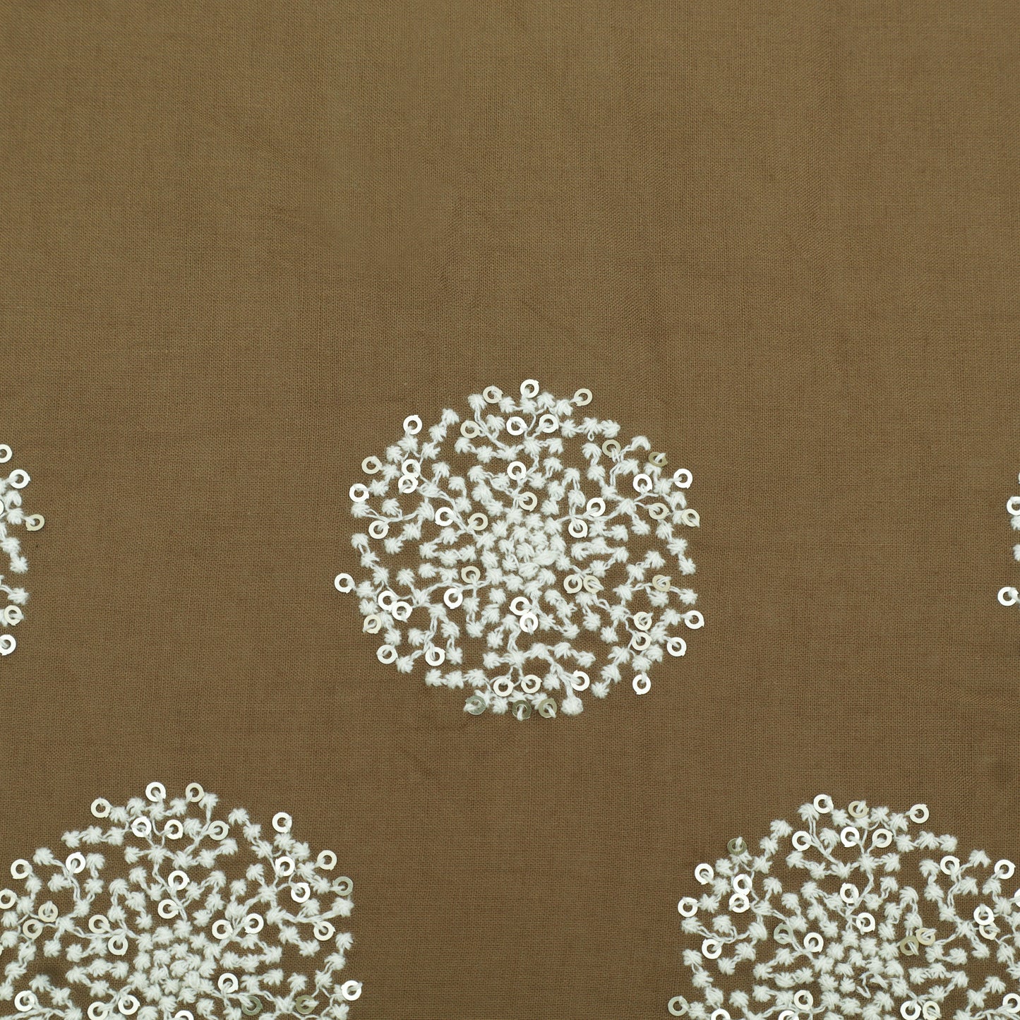 Cotton Border Embroidery Fabric