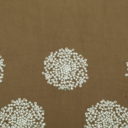 Cotton Border Embroidery Fabric