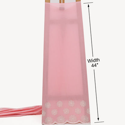 Cotton Border Embroidery Fabric