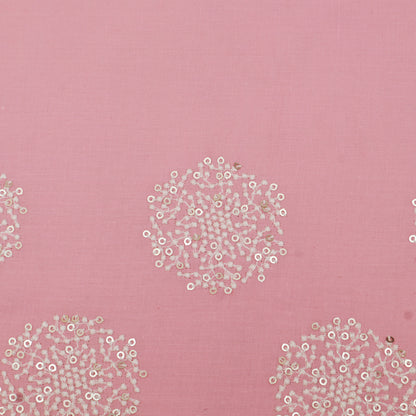 Cotton Border Embroidery Fabric