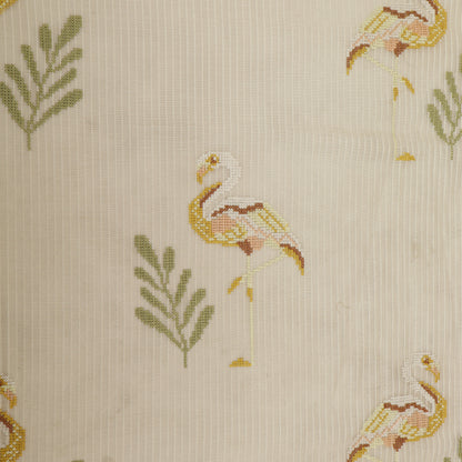Mul Chanderi Embroidery Fabric