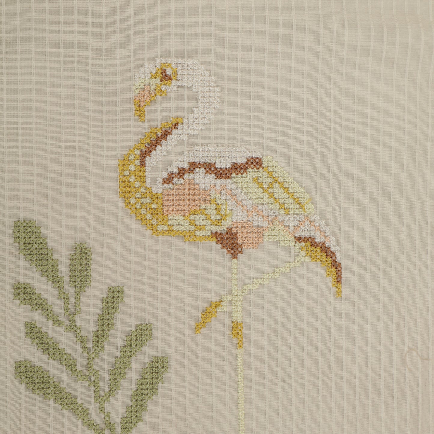 Mul Chanderi Embroidery Fabric
