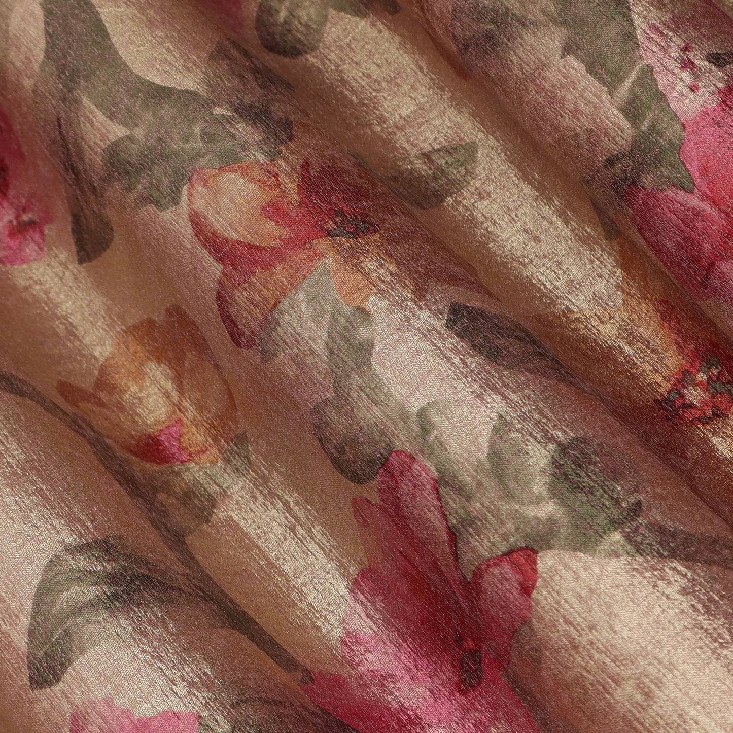 Multicolor Sandwash Print Fabric