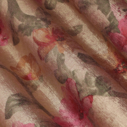 Multicolor Sandwash Print Fabric