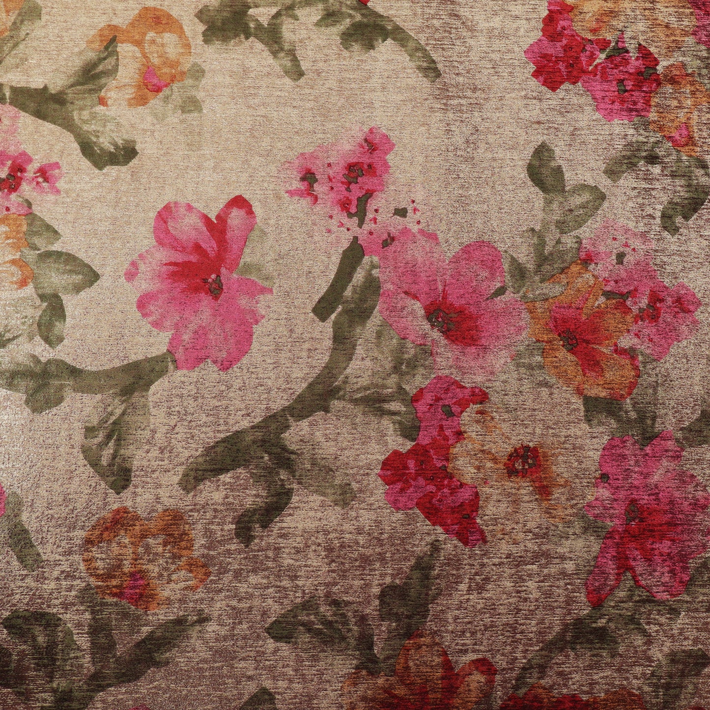 Multicolor Sandwash Print Fabric