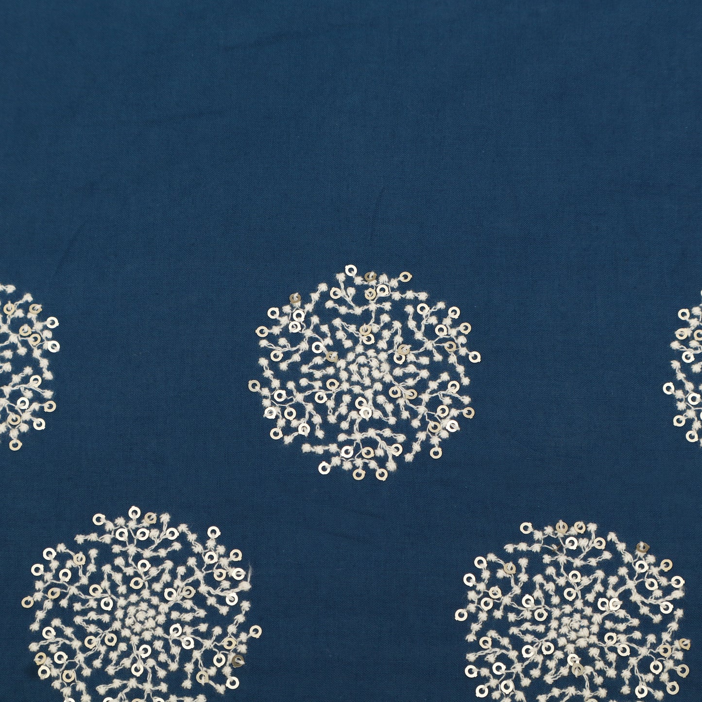 Cotton Border Embroidery Fabric