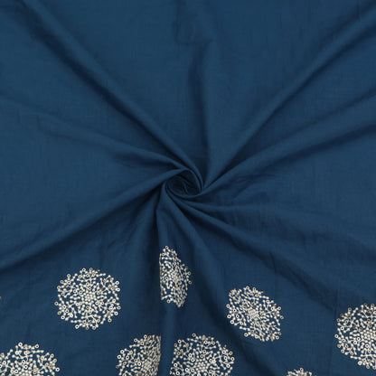 Cotton Border Embroidery Fabric