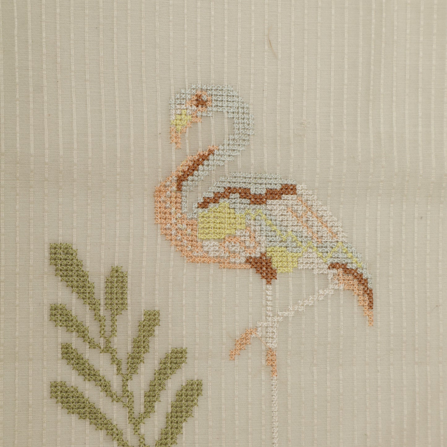 Mul Chanderi Embroidery Fabric