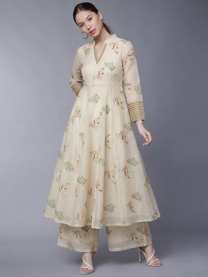 Mul Chanderi Embroidery Fabric