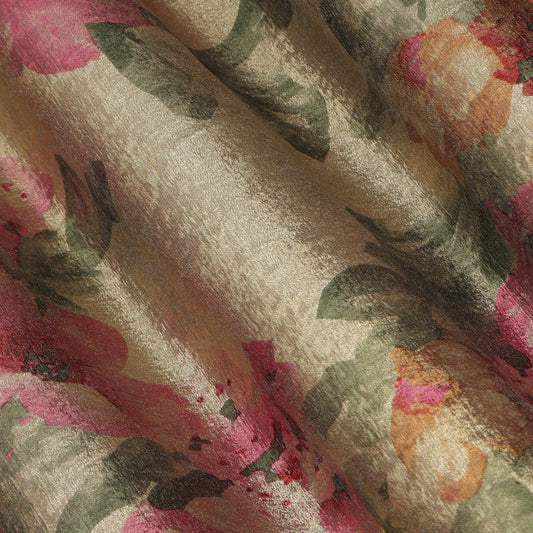 Multicolor Sandwash Print Fabric