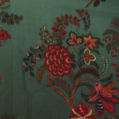 Shaded Chinon Print Embroidery Fabric