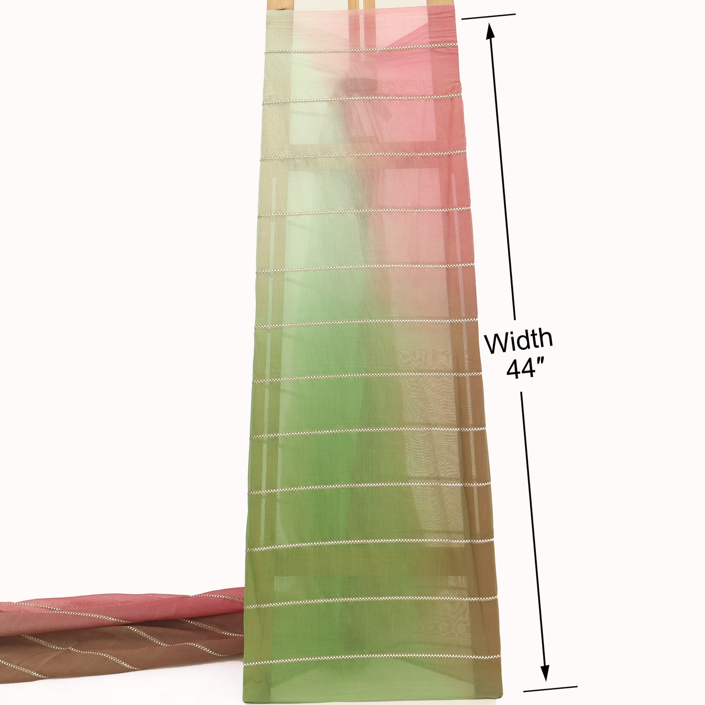 Chanderi Embroidery Fabric