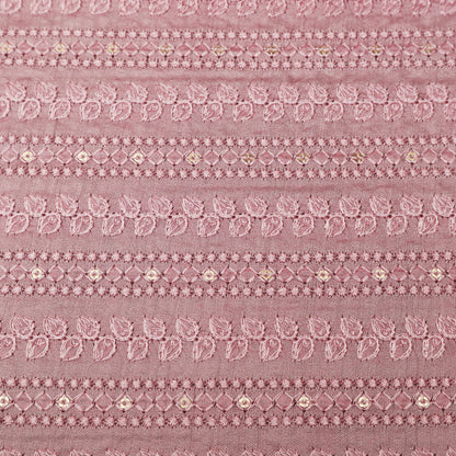 Chinia Silk Embroidery Fabric