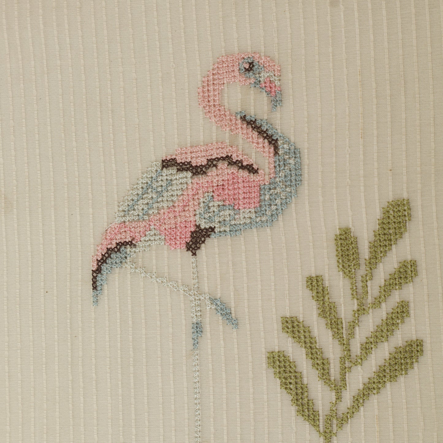 Mul Chanderi Embroidery Fabric