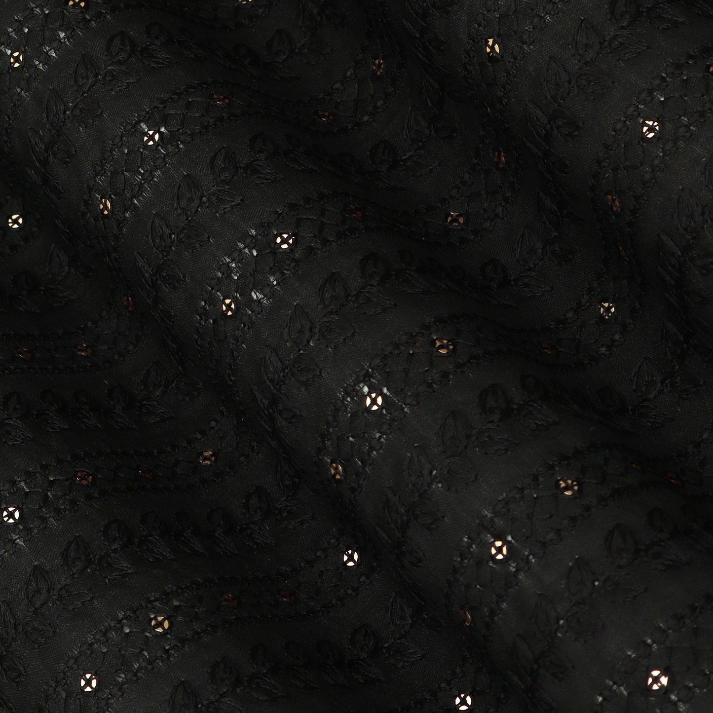 Chinia Silk Embroidery Fabric