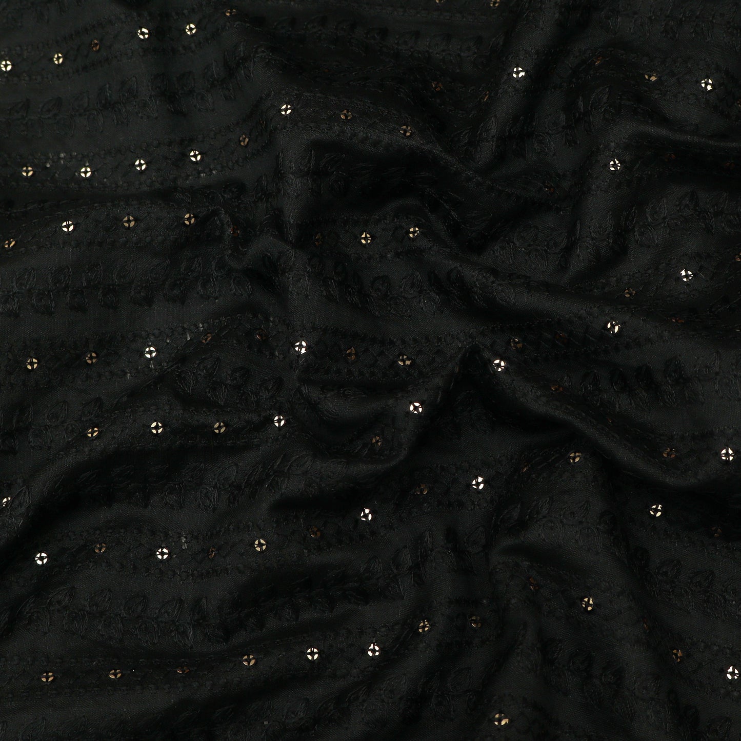 Chinia Silk Embroidery Fabric