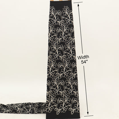 Spun Silk Embroidery