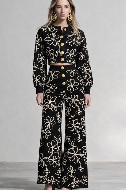 Spun Silk Embroidery