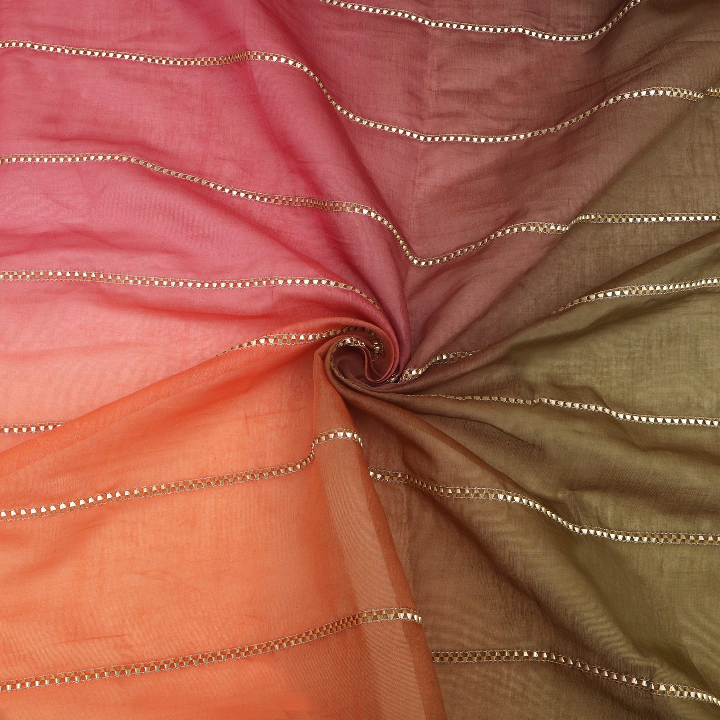 Chanderi Embroidery Fabric