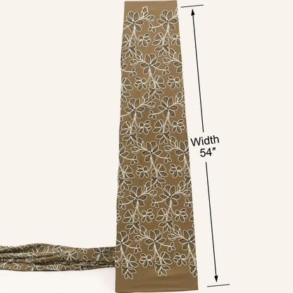 Spun Silk Embroidery