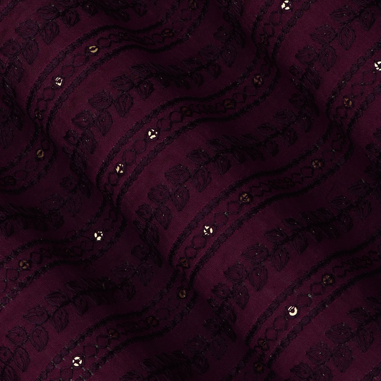 Chinia Silk Embroidery Fabric