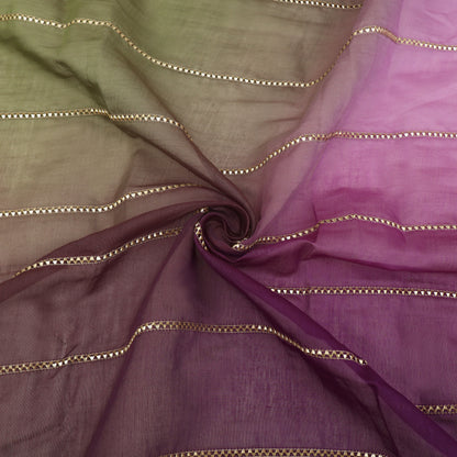 Chanderi Embroidery Fabric