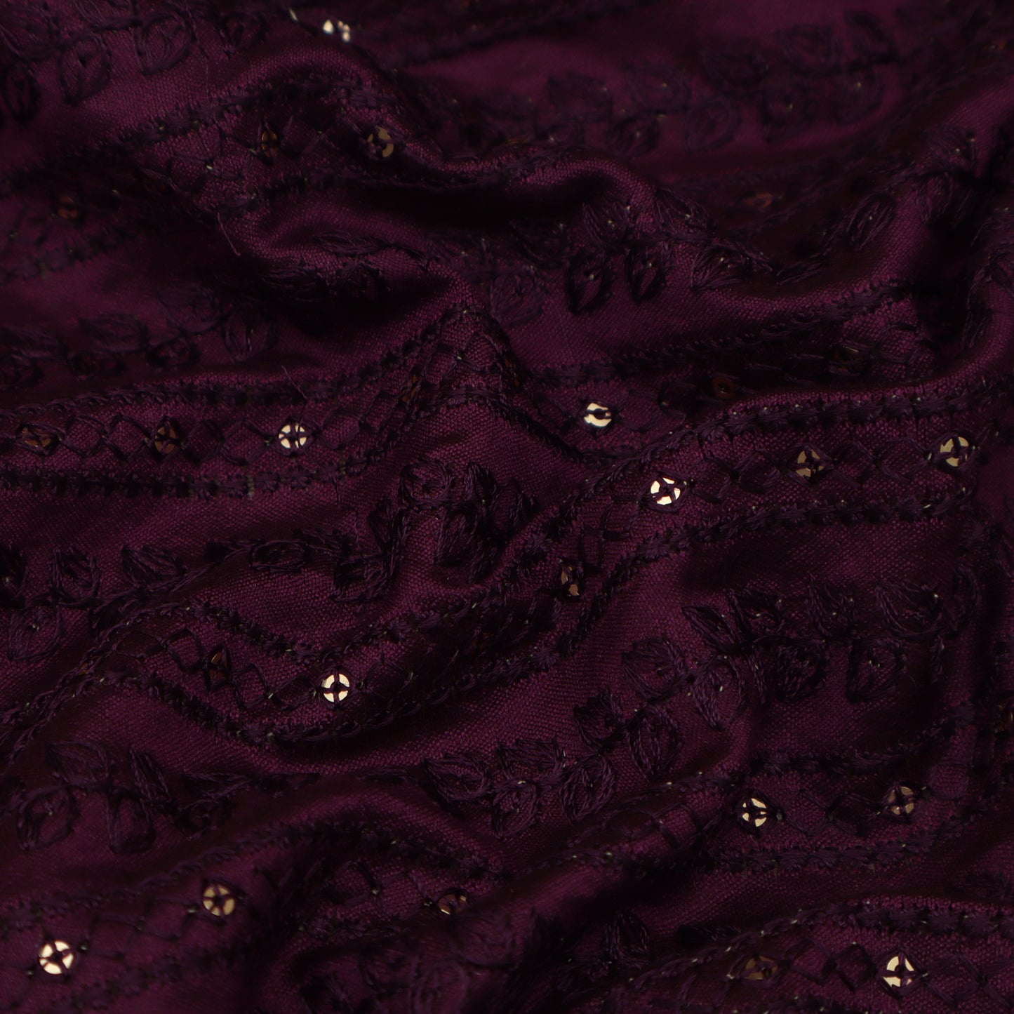 Chinia Silk Embroidery Fabric