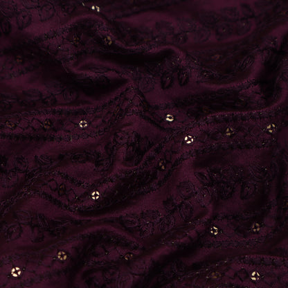 Chinia Silk Embroidery Fabric