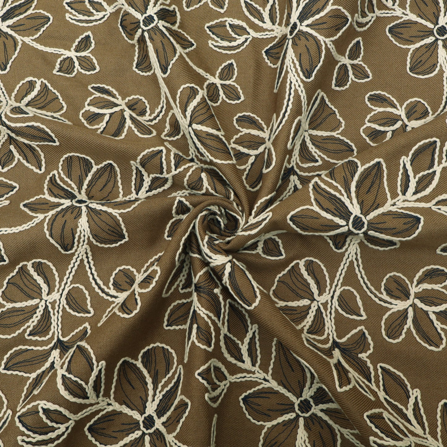 Spun Silk Embroidery