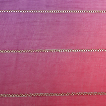 Chanderi Embroidery Fabric