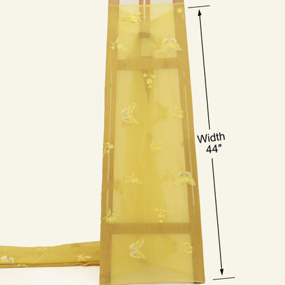 Chanderi Embroidery Fabric